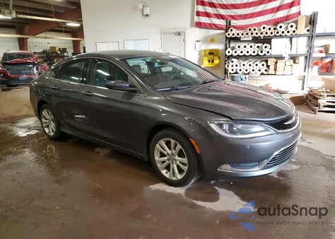 2015 Chrysler 200 Limited z USA, uszkodzony, nr VIN 1C3CCCAG9FN669577